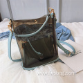 Waterproof Durable Beach Custom Clear PVC Tote Bag